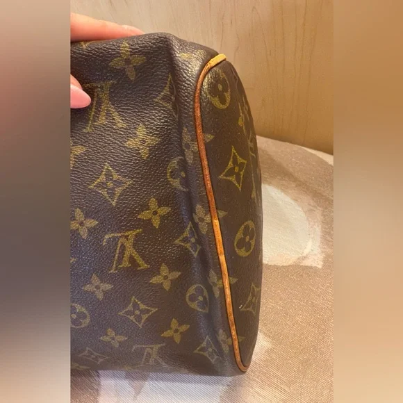 Louis Vuitton LV Monogram Speedy 35 AUTHENTIC Vintage CLEAN interior - Picture 11 of 13